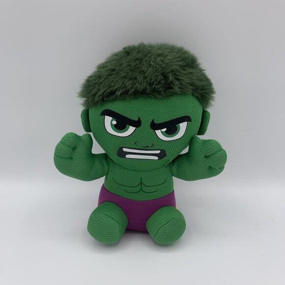 TY Beanie Baby Avengers 6" HULK Marvel Plush Licensed Toy Green Super Hero - Picture 1 of 11